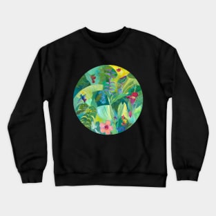 Hummingbirds at Asa Wright Crewneck Sweatshirt